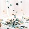 400 Pcs Silk Rose Petals Artificial Flower Petals for Wedding Flower Girl Basket Aisle Scatter Dinner Table Centerpieces Party Bridal Shower Romantic Night Decoration (Green)